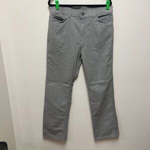 Levi's Skosh More Room Jeans 36x29 Gray Tab Vintage 1990's USA Made Gray Embroid